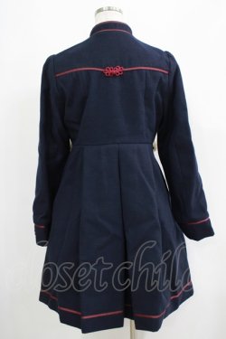 画像3: Amavel / チャイナ風コート Free ネイビー H-25-05-09-1021-CA-CO-NS-ZH