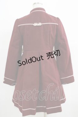 画像3: 【SALE】Amavel / チャイナ風コート Free ボルドー H-25-05-09-1022-CA-CO-NS-ZT-C029