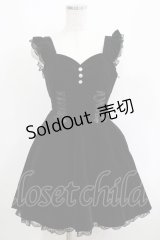 Honey Cinnamon / ベロアジャンパースカート Free ブラック H-25-05-09-1027-LO-OP-NS-ZH