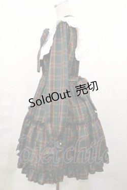 画像2: Amavel / Dolly Holidayチェックティアードワンピース（ミドル丈） Free グリーン H-25-05-09-009-CA-OP-NS-ZH