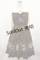 Amavel / Bears Closet スイートAラインワンピース Free ブラウン H-25-05-09-011-CA-OP-NS-ZH
