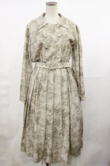 an another angelus / エンジェル柄ダブル釦ワンピース Free BEIGE H-25-05-09-013-CA-OP-NS-ZH