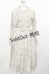 an another angelus / エンジェル柄ダブル釦ワンピース Free BEIGE H-25-05-09-013-CA-OP-NS-ZH