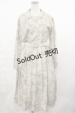 画像1: an another angelus / エンジェル柄ダブル釦ワンピース Free BEIGE H-25-05-09-013-CA-OP-NS-ZH