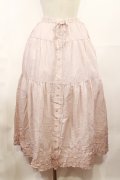 PINK HOUSE / フリル使いティアードスカート F ピンク H-25-05-09-018-LO-SK-YZ-ZH