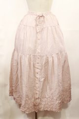 PINK HOUSE / フリル使いティアードスカート F ピンク H-25-05-09-018-LO-SK-YZ-ZH
