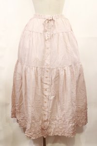 PINK HOUSE / フリル使いティアードスカート F ピンク H-25-05-09-018-LO-SK-YZ-ZH