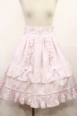画像1: BABY,THE STARS SHINE BRIGHT / Lydiaレースアップスカート Free ピンク H-25-05-09-022-BA-SK-NS-ZH