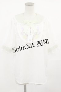 Amavel / Tulip Festivalブラウス Free ミント H-25-05-09-031-CA-BL-NS-ZH