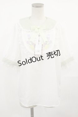 画像1: Amavel / Tulip Festivalブラウス Free ミント H-25-05-09-031-CA-BL-NS-ZH