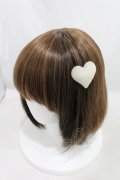MILK / ハニーハートバレッタ  アイボリー H-25-05-10-033-ML-AC-NS-ZH