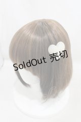 MILK / ハニーハートバレッタ  アイボリー H-25-05-10-033-ML-AC-NS-ZH