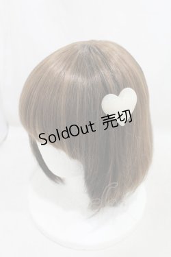 画像1: MILK / ハニーハートバレッタ  アイボリー H-25-05-10-033-ML-AC-NS-ZH