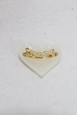 画像3: MILK / ハニーハートバレッタ  アイボリー H-25-05-10-033-ML-AC-NS-ZH