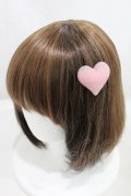 MILK / ハニーハートバレッタ  ピンク H-25-05-10-034-ML-AC-NS-ZH