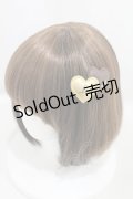 MILK / ダブルハートバレッタ  ゴールド/ブラウン H-25-05-10-035-ML-AC-NS-ZH
