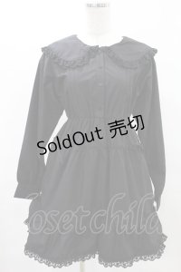 merry jenny / ピンタックフレアミニワンピース  ブラック H-25-05-10-004-LO-OP-KB-ZH