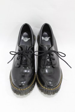 画像1: Dr.Martens （Getta Grip） / ヒールシューズ UK6 黒 H-25-05-10-1001-PU-SH-KB-ZH