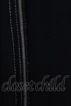 画像3: Ozz Croce / 裾プリント配色スカート  黒×茶 H-25-05-10-1027-OO-SK-KB-ZH