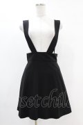 Katie / CAFE CHIC jumper skirt  ブラック H-25-05-10-1029-LO-SK-KB-ZH