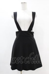 Katie / CAFE CHIC jumper skirt  ブラック H-25-05-10-1029-LO-SK-KB-ZH