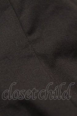 画像3: Ozz Croce / ギャザーネックプリントトップス  茶 H-25-05-10-1038-OO-TO-KB-ZH