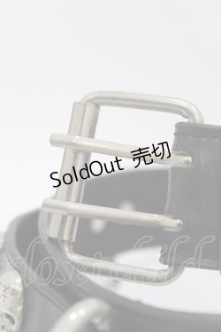 画像3: SEX POT ReVeNGe / リング付きベルト  黒 H-25-05-10-1005-SP-ZA-KB-ZH