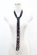HYPER CORE / プリントネクタイ  黒 H-25-05-10-1006-PU-ZA-KB-ZH