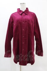 MILKBOY / CORDUROY SHIRTS  ワイン H-25-05-10-1048-MB-BL-KB-ZT235