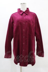 MILKBOY / CORDUROY SHIRTS  ワイン H-25-05-10-1048-MB-BL-KB-ZT235