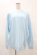 NieR Clothing / ブルーラビットトレーナー【BACK DESIGN】  サックス H-25-05-10-1054-PU-TO-KB-ZH
