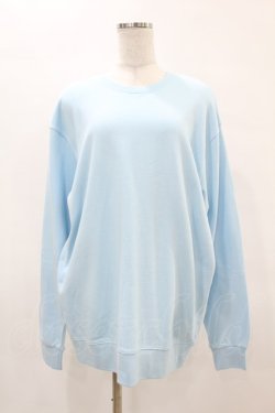 画像1: NieR Clothing / ブルーラビットトレーナー【BACK DESIGN】  サックス H-25-05-10-1054-PU-TO-KB-ZH