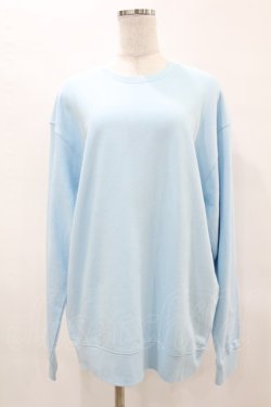 画像1: NieR Clothing / ブルーラビットトレーナー【BACK DESIGN】  サックス H-25-05-10-1055-PU-TO-KB-ZH
