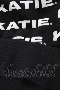画像3: Katie / KATIE LOGO FAB BIG HOODIE  黒 H-25-05-10-1059-LO-TO-KB-ZH