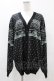 画像1: MILKBOY / SPIDER CARDIGAN  ブラック H-25-05-10-1060-MB-TO-KB-ZT236 (1)