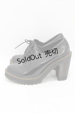 画像2: Dr.Martens （Getta Grip） / ヒールシューズ UK6 黒 H-25-05-10-1001-PU-SH-KB-ZH