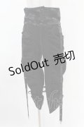 Qutie Frash / ベルト付きギャザーパンツ M 黒 H-25-05-10-1011-QU-PA-KB-ZH
