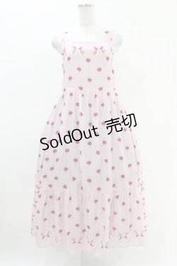 画像1: Jane Marple / Pas de bourreeティアードドレス  ピンク H-25-05-10-1017-JM-OP-KB-ZH