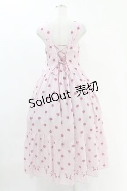 画像2: Jane Marple / Pas de bourreeティアードドレス  ピンク H-25-05-10-1017-JM-OP-KB-ZH