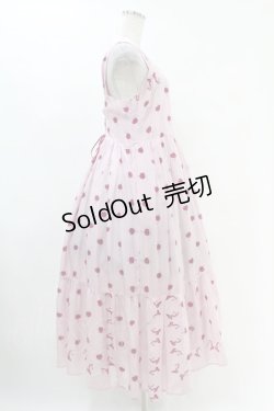 画像3: Jane Marple / Pas de bourreeティアードドレス  ピンク H-25-05-10-1017-JM-OP-KB-ZH