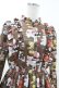 画像4: Emily Temple cute / mini Fluffy Bearsワンピース  ブラウン H-25-05-10-1021-ET-OP-KB-ZH (4)