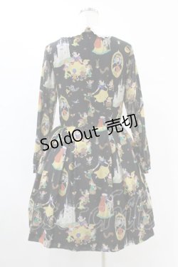 画像2: Jane Marple / クラシックSnow Whiteワンピース  ブラック H-25-05-10-1023-JM-OP-KB-ZH