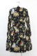 画像2: Jane Marple / クラシックSnow Whiteワンピース  ブラック H-25-05-10-1023-JM-OP-KB-ZH (2)