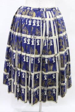画像3: Jane Marple / Royal Stampのタックスカート  ネイビー H-25-05-10-006-JM-SK-KB-ZH