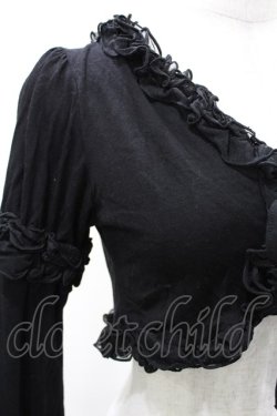 画像4: FRILL / ラビット2Wayボレロ  黒 H-25-05-10-014-HN-TO-KB-ZH