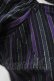 画像6: PUTUMAYO / 襟付きストライプワンピース  黒×紫 H-25-05-10-001-PT-OP-KB-ZH