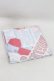 画像1: MILK / Patch girlスカーフ  サックスベース×ビビットピンク H-25-05-10-027-ML-ZA-KB-ZH (1)