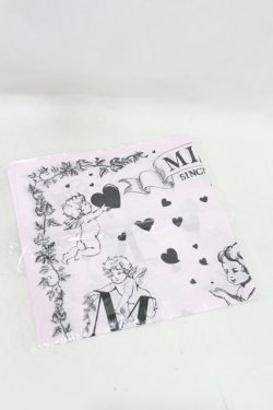 画像1: MILK / 50thAngelスカーフ  ピンク H-25-05-10-028-ML-ZA-KB-ZH