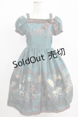 ALICE and the PIRATES / CHOcOlate addiction 〜with your SweEt Memories〜柄ワンピース Free エメラルド×茶レース H-25-05-12-001-PA-OP-NS-ZH
