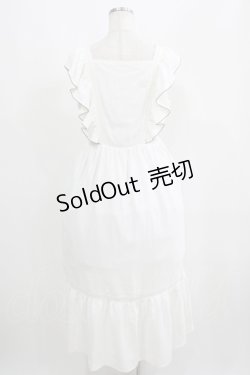 画像3: Fi.n.t / アートフラワー刺繍ショルダーフリルワンピース Free OFF WHITE H-25-05-12-027-CA-OP-NS-ZH